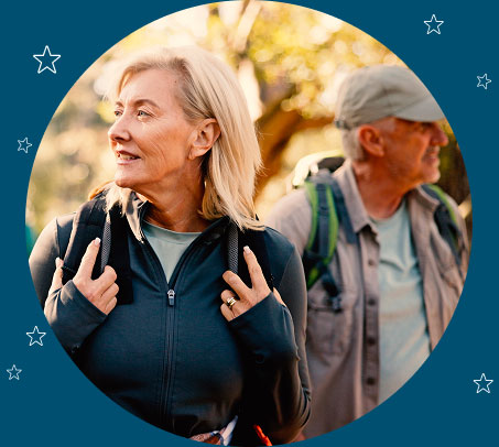 Image of couple walking