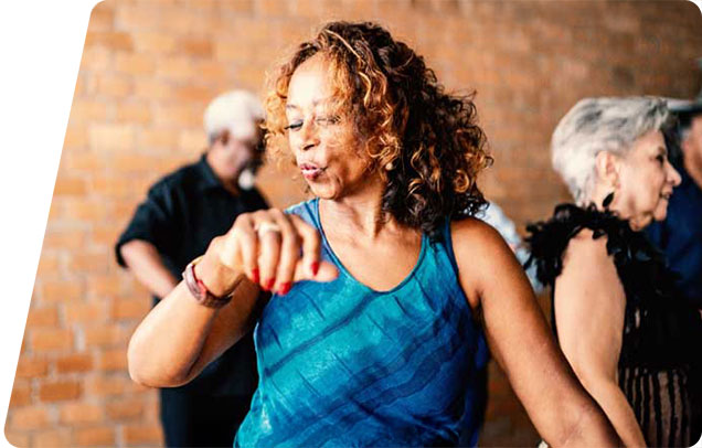 Person looking at their watch or wearable device while excercising 